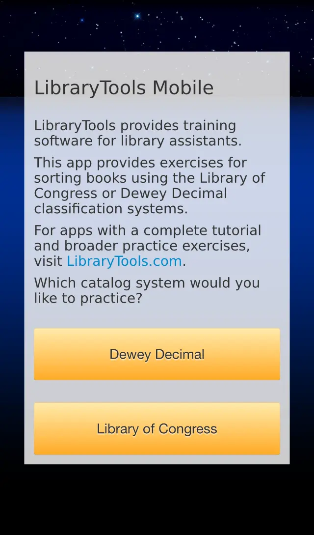 LibraryTools Mobile Intro